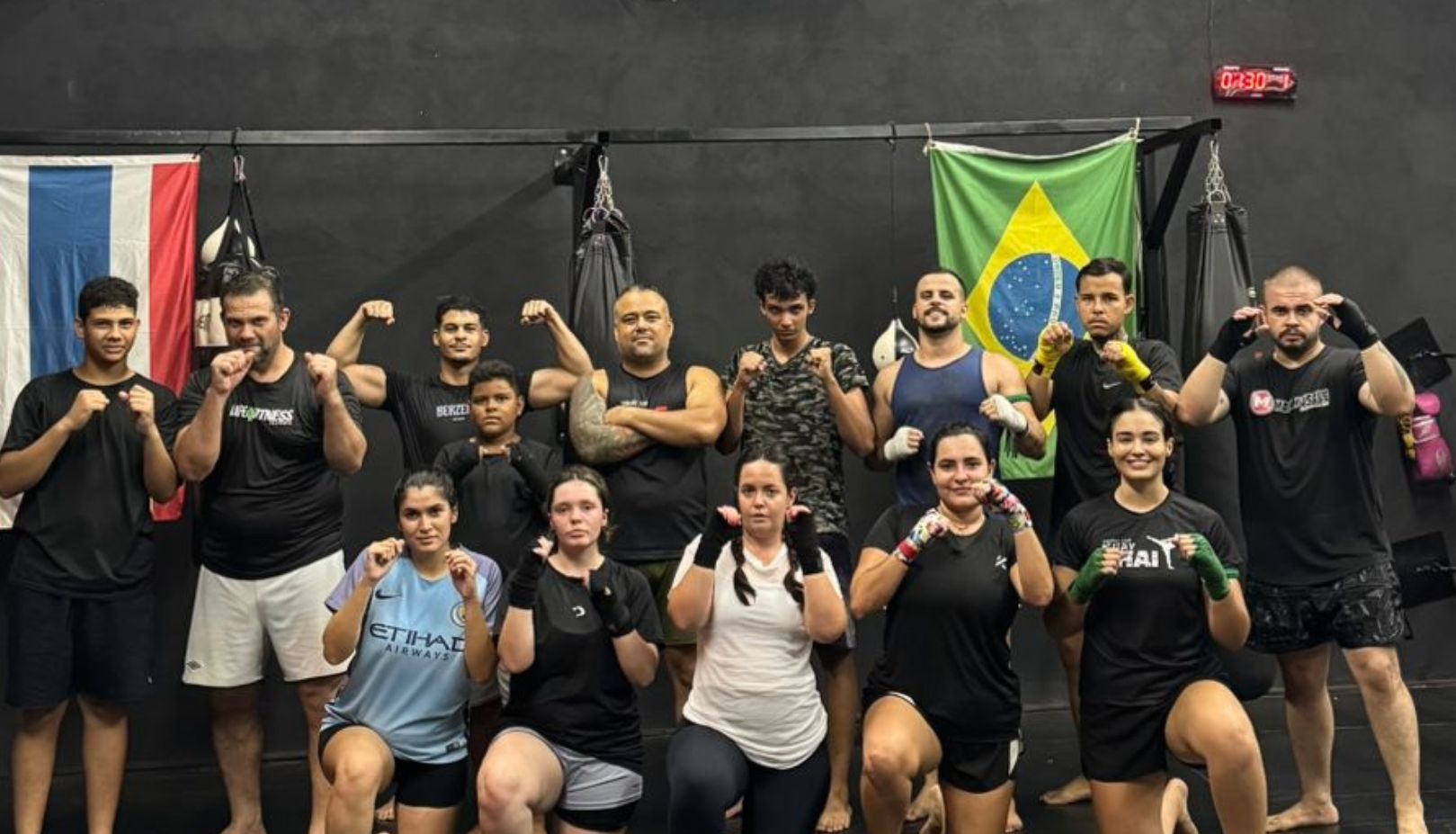 treino muay thai